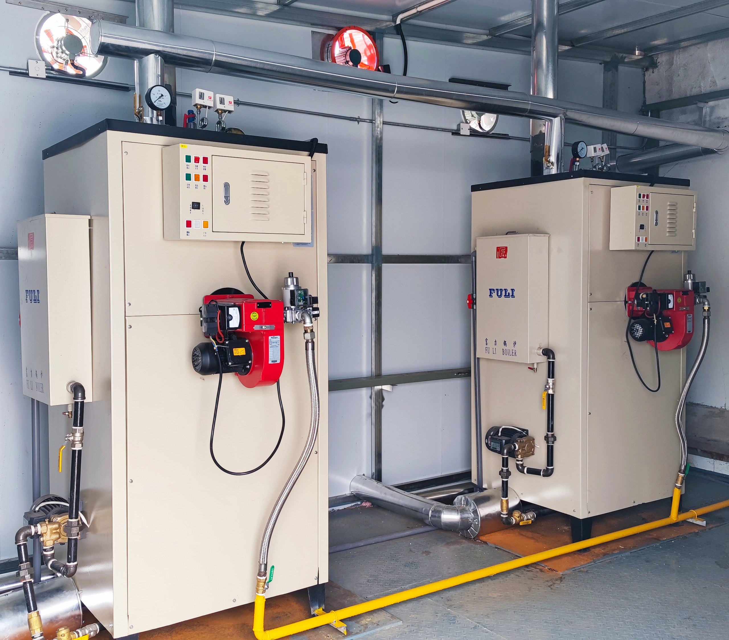 锅壳式免检蒸汽锅炉0105吨